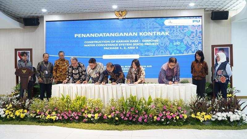 Waskita (WSKT) Kantongi Kontrak Proyek Air Baku Karian-Serpong Paket 1 Senilai Rp939,19 Miliar