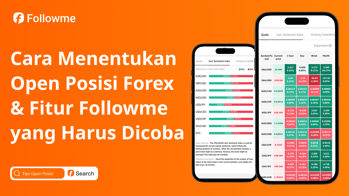 Cara Menentukan Open Posisi Forex dan Fitur Followme yang Harus Dicoba