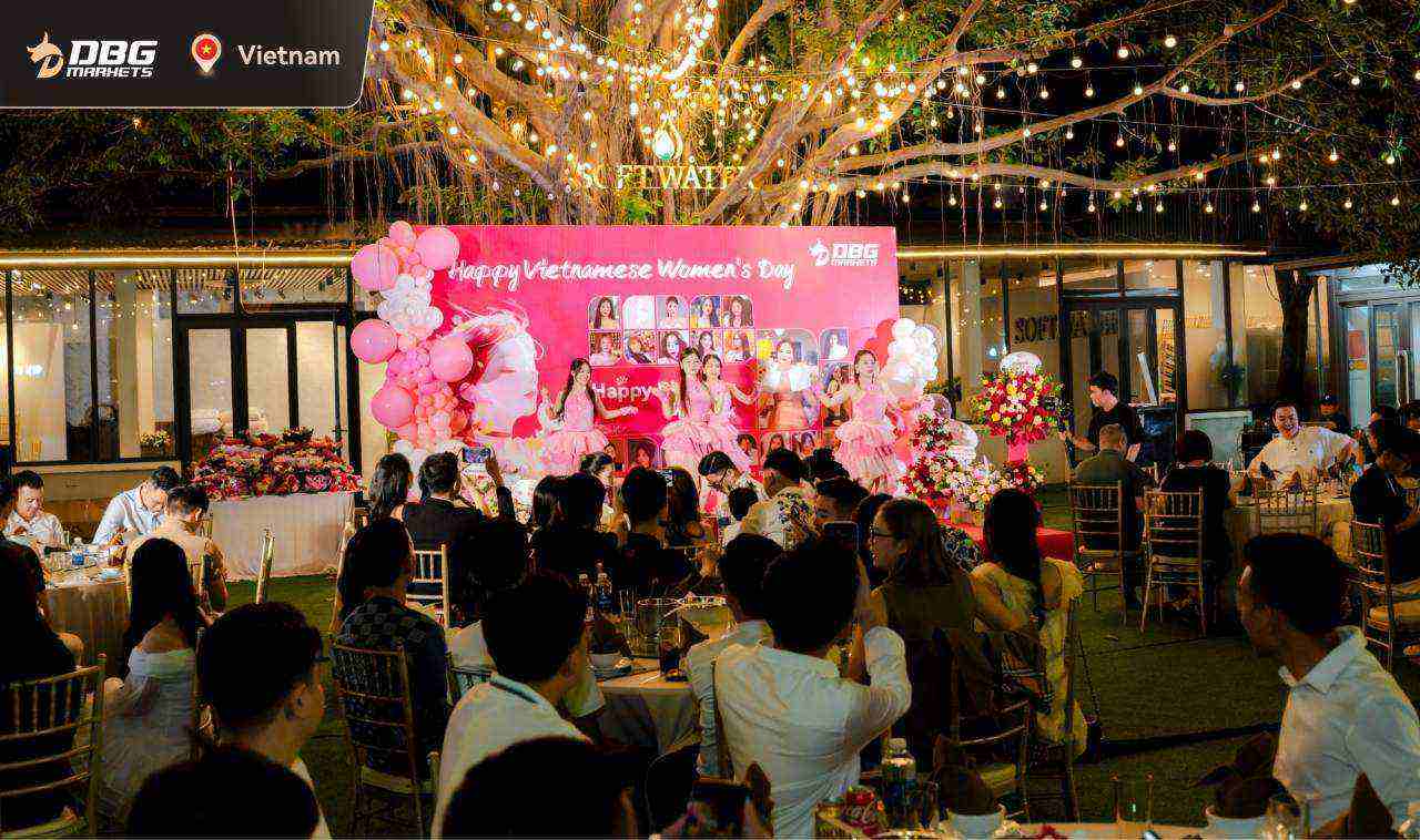 2025年10月20日 | 以感恩致敬女性,以温馨凝聚团队——DBG Markets 越南妇女节特别晚宴