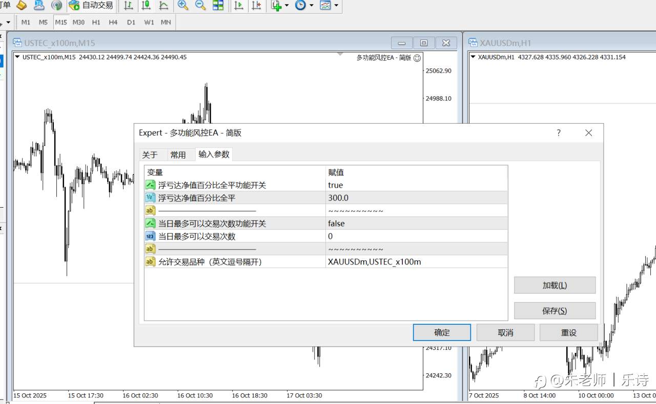 说说我构建的风控EA VPS