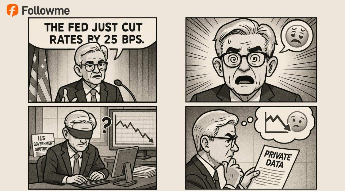 Fed’s in data darkness 😵‍💫