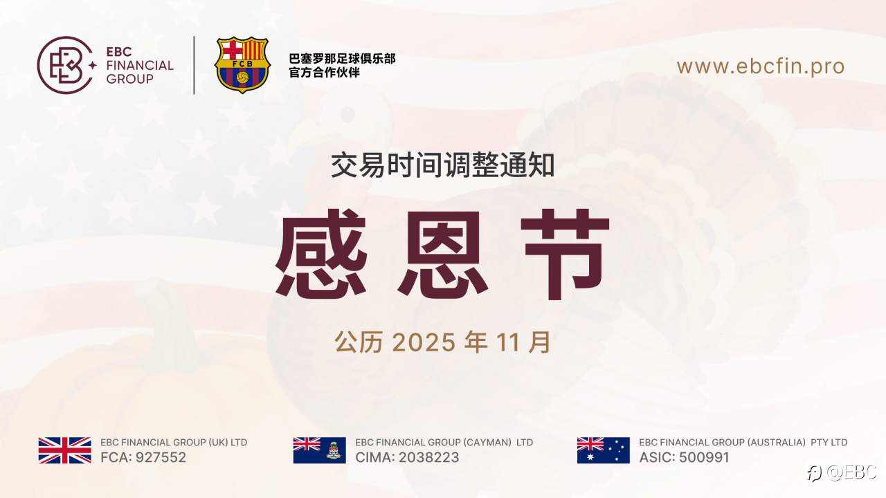 感恩节交易时间调整通知