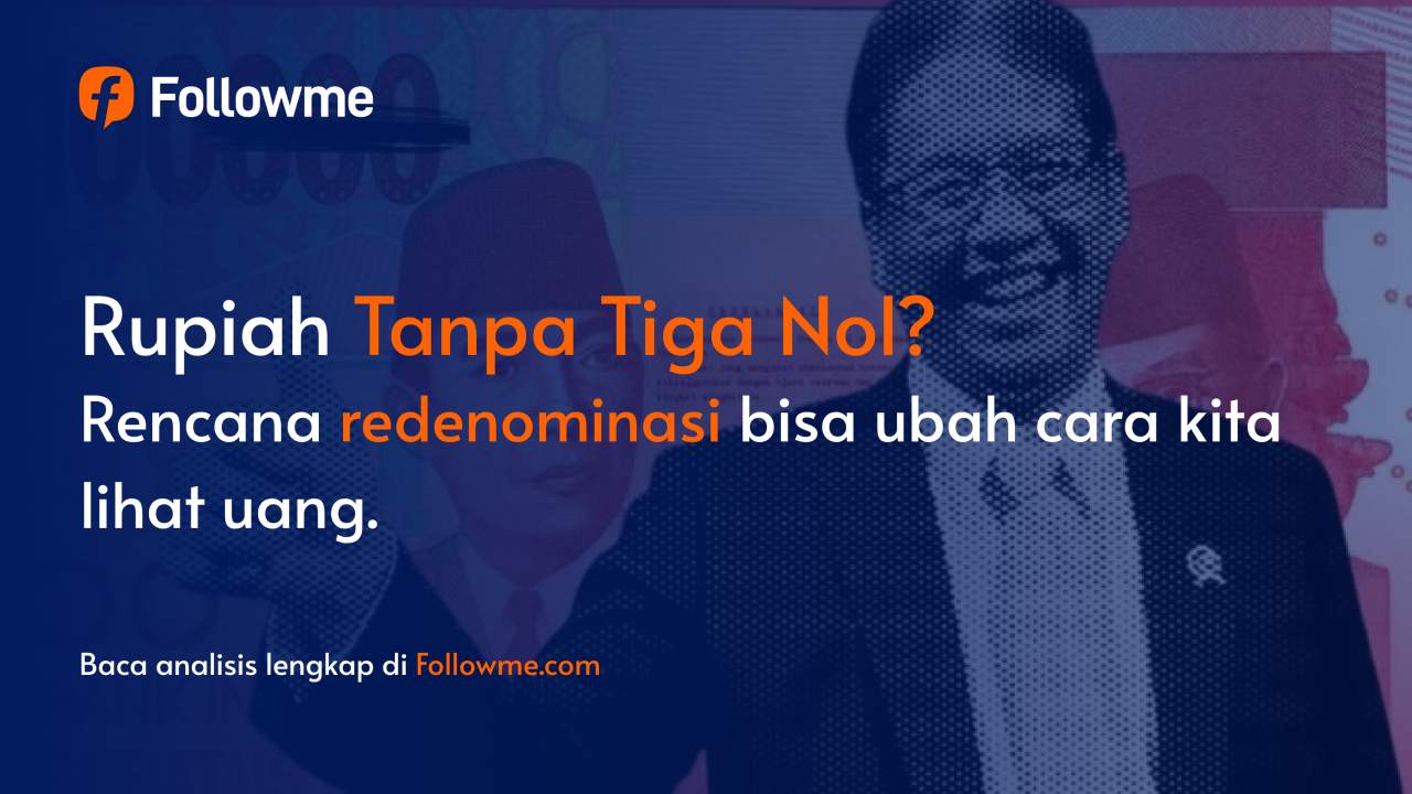 Redenominasi Rupiah: Ganti Rp1.000 Jadi Rp1