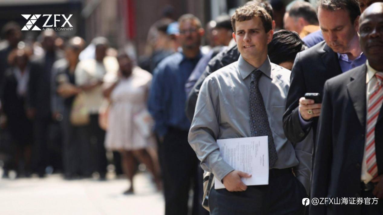 ZFX山海证券:美国最新就业数据崩盘!黄金反弹!