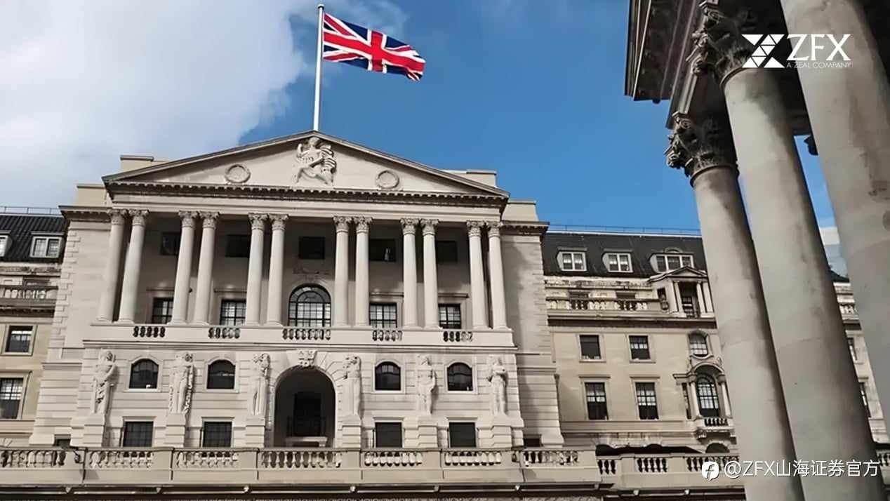 ZFX山海证券周评:本周重点关注英国央行决议及美就业数据