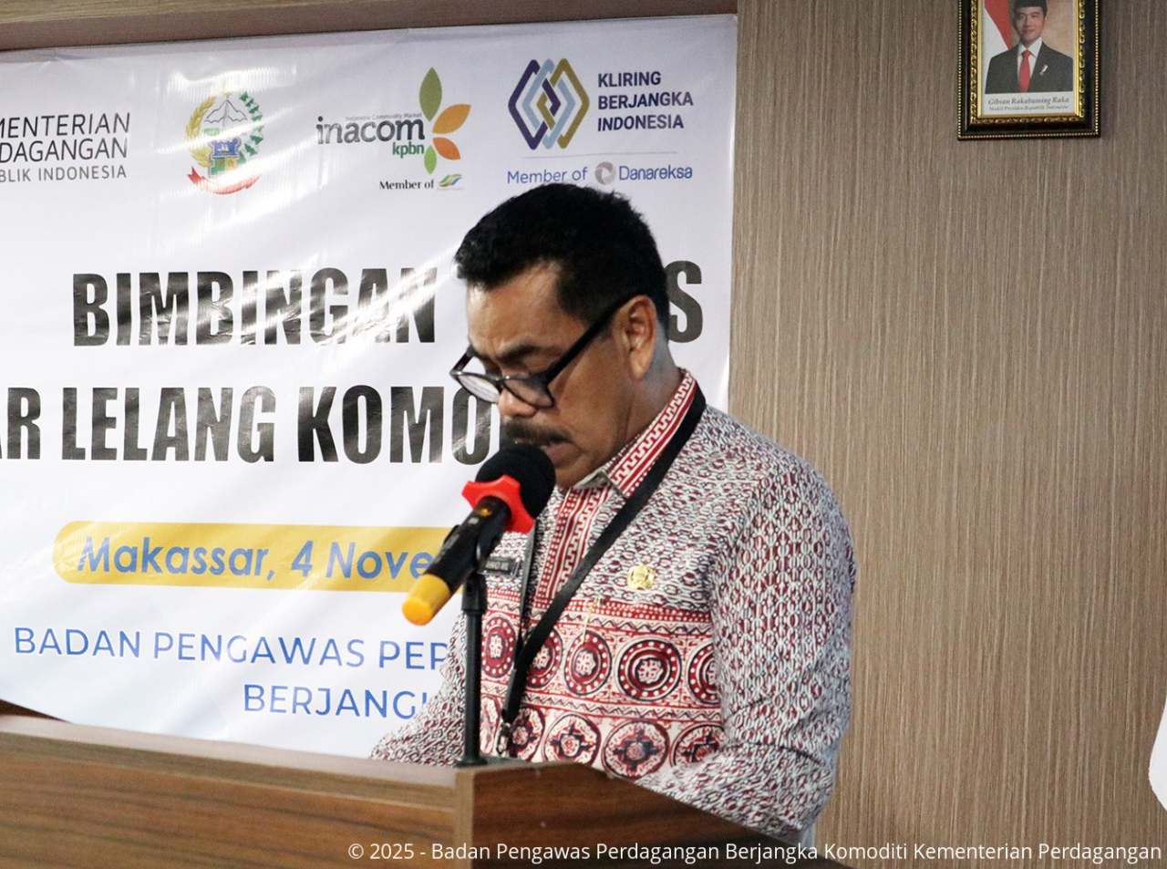 Perkuat Tata Niaga Komoditas, Bappebti Menyelenggarakan Bimbingan Teknis Pasar Lelang Komoditas di Makassar