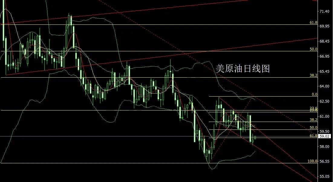 11月14日:冲高回落中阴线,金银回踩做短空