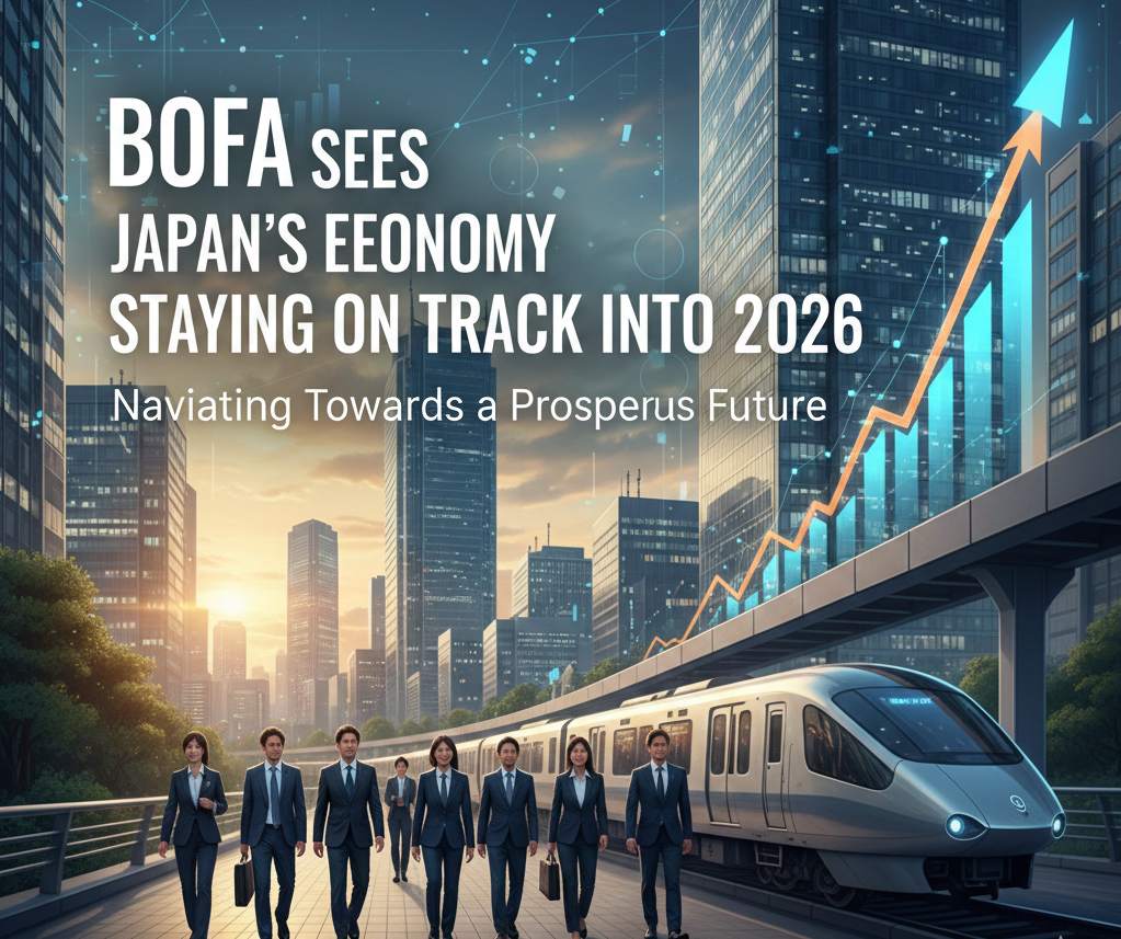 BofA Sees Japan’s Economy Staying on Track Into 2026