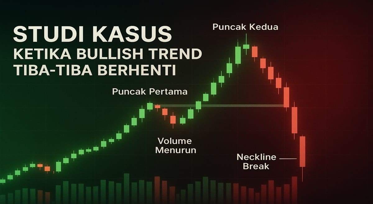 DOUBLE TOP PATTERN: KETIKA EUFORIA MARKET MULAI RETAK