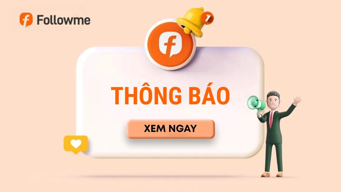 [Followme] Thông báo nâng cấp hệ thống