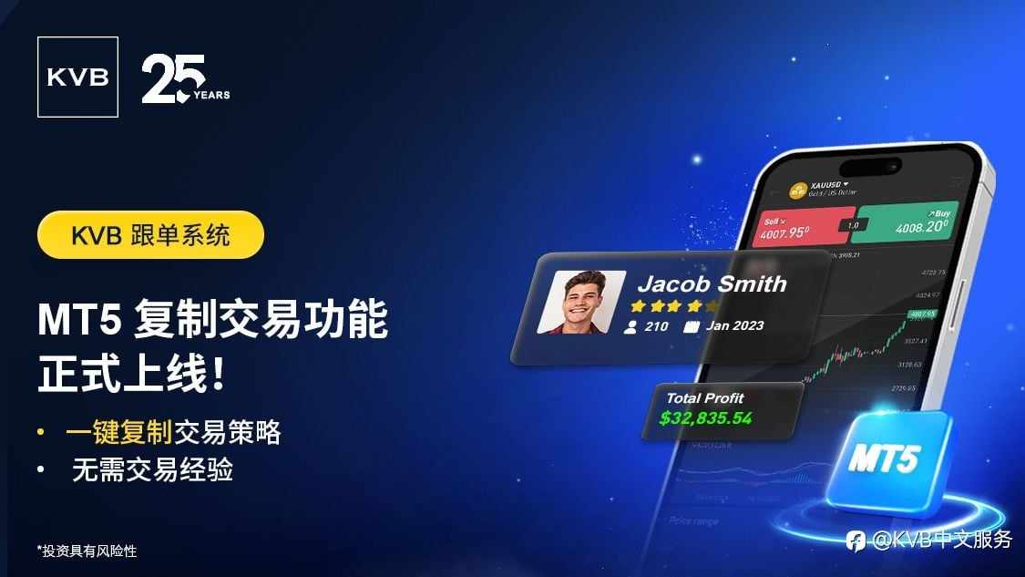 跟单交易新体验:深入解析 KVB Copy-Trading