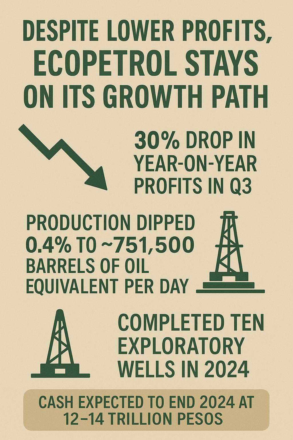 Despite Lower Profits, Ecopetrol Stays on Its Growth Path