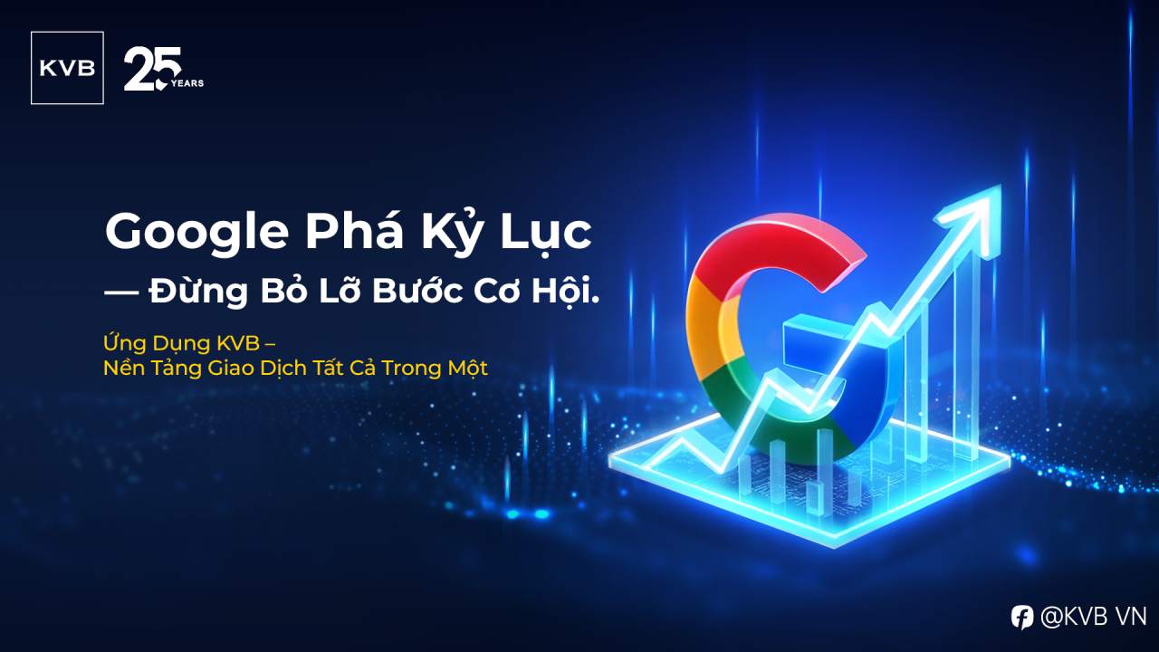 Google Chạm Đỉnh Lịch Sử!