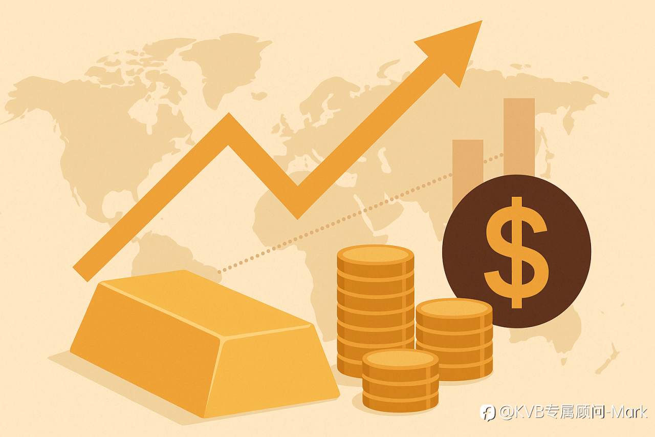 黄金因美联储降息预期升温而上涨