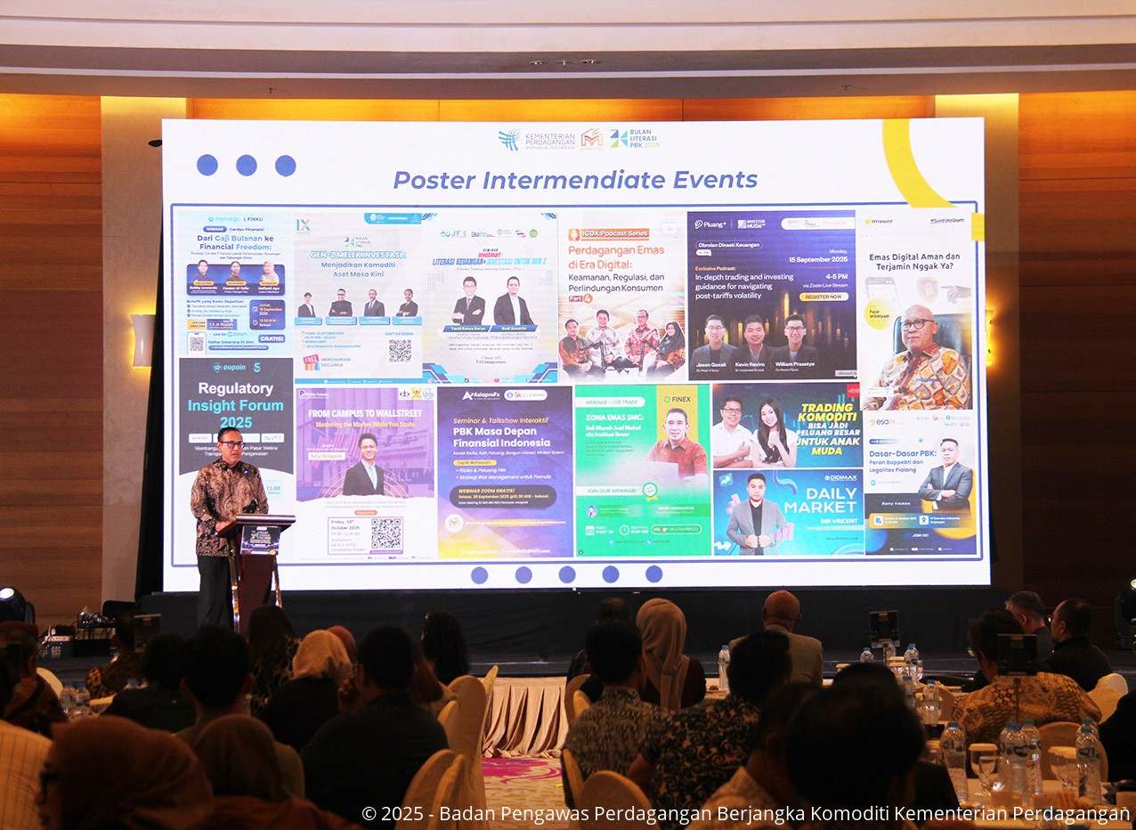 Bulan Literasi Perdagangan Berjangka Komoditi (PBK) Tahun 2025 Resmi Ditutup
