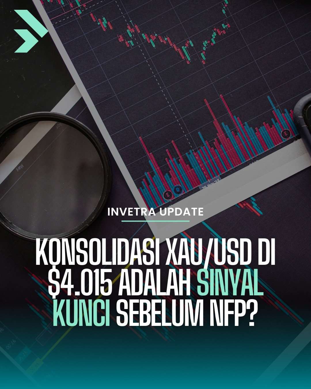 TENANG SEBELUM BADAI NFP! 🤫 Emas Terjebak Konsolidasi Tegang di Atas $4.000.