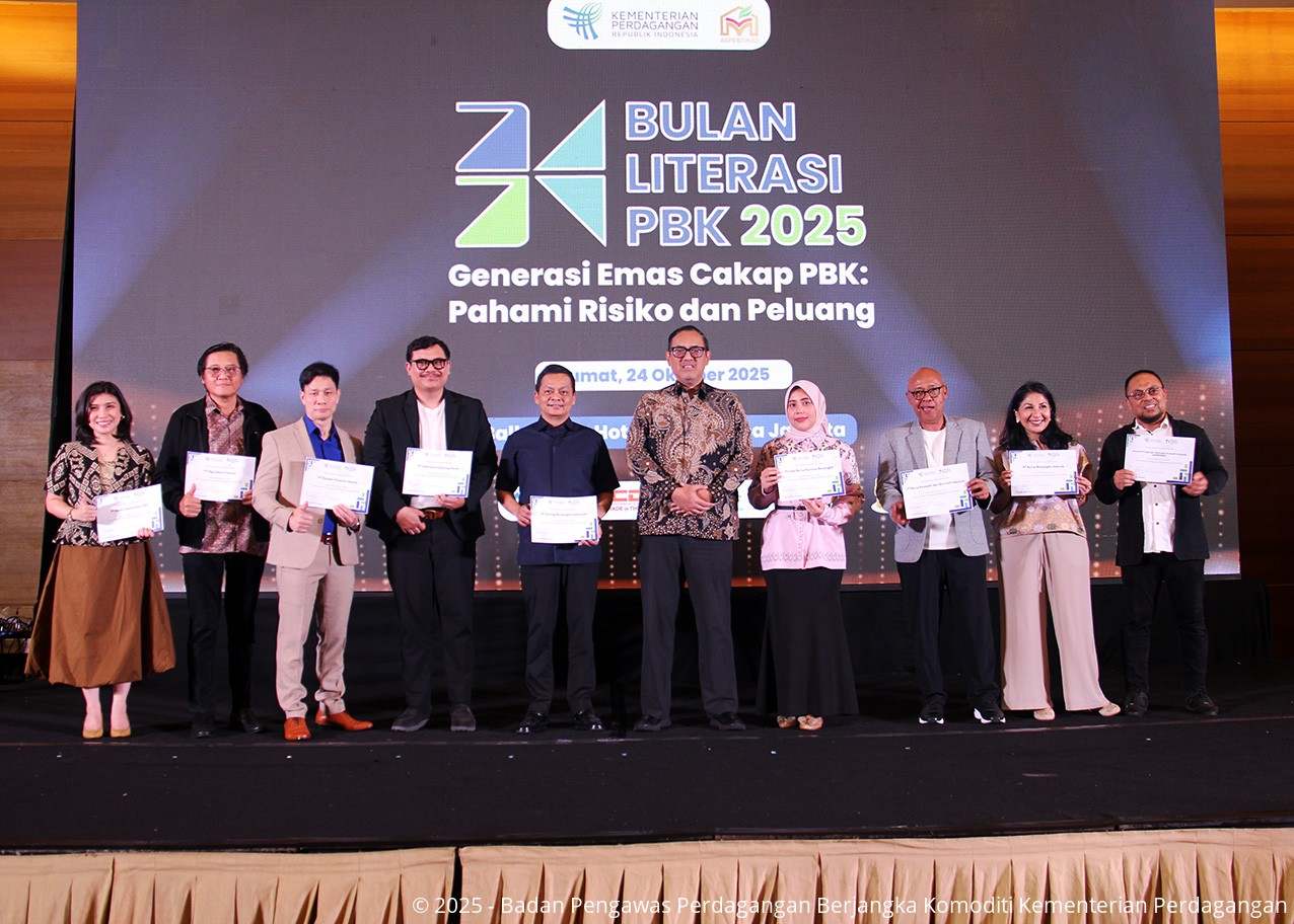 Bulan Literasi Perdagangan Berjangka Komoditi (PBK) Tahun 2025 Resmi Ditutup