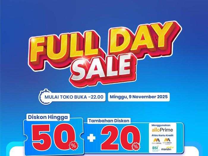 Besok Serbu Transmart Full Day Sale! Pesta Diskon Melimpah 50% + 20%