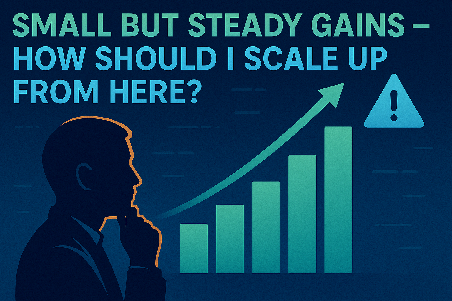 Small but Steady Gains – How Should I Scale Up From Here?