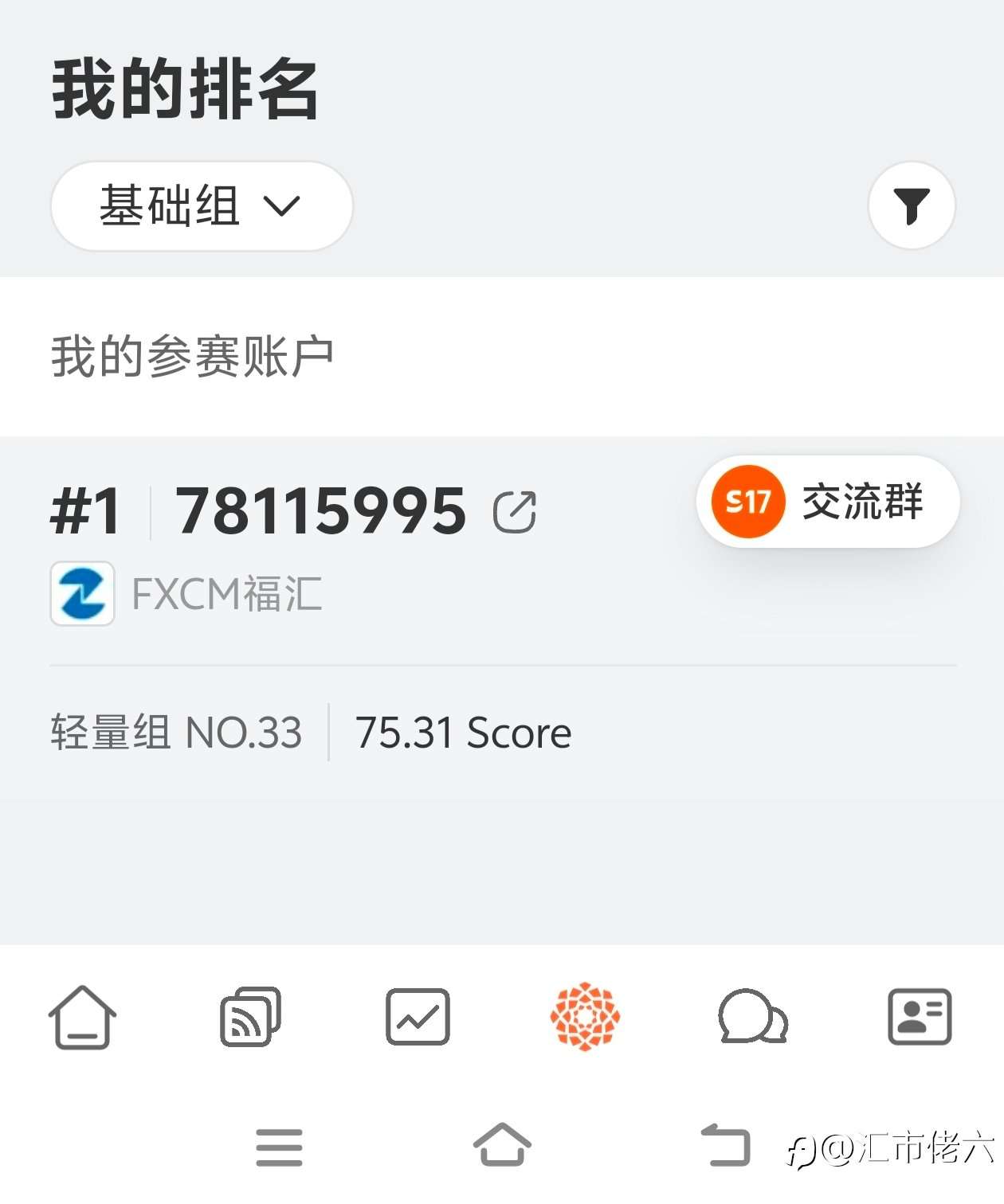 S17赛季70分区间压力位你感受到了吗?