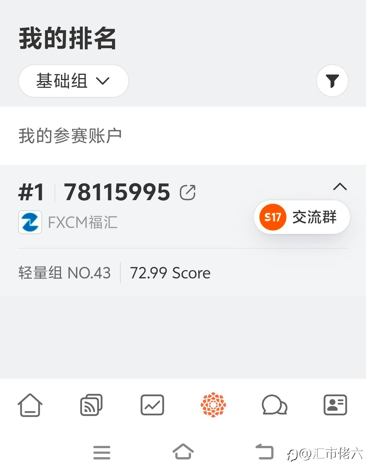 S17赛季70分区间压力位你感受到了吗?
