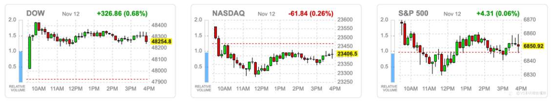 VSTAR每日美股行情(13/11/2025)
