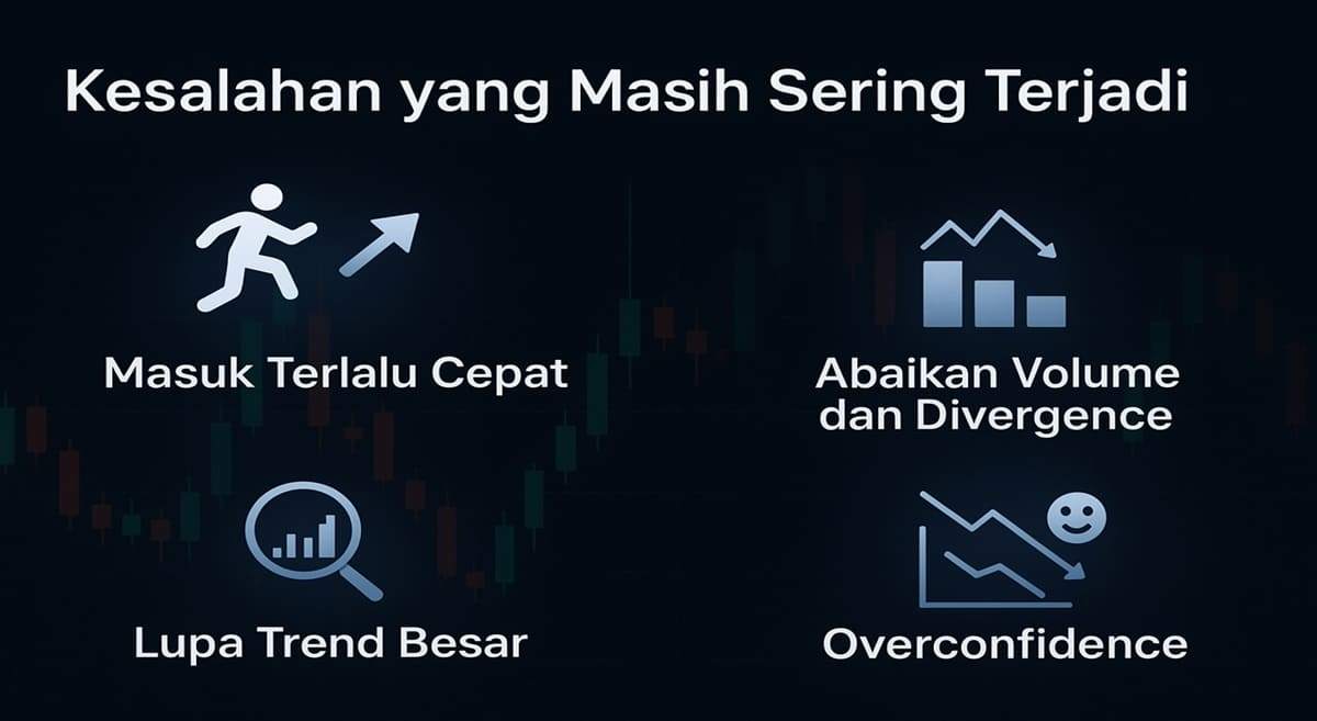 DOUBLE TOP PATTERN: KETIKA EUFORIA MARKET MULAI RETAK