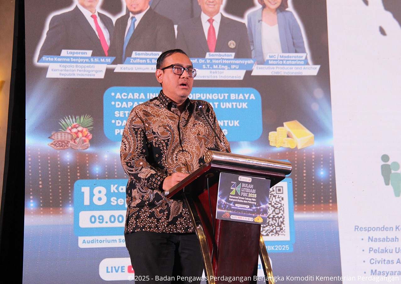 Bulan Literasi Perdagangan Berjangka Komoditi (PBK) Tahun 2025 Resmi Ditutup