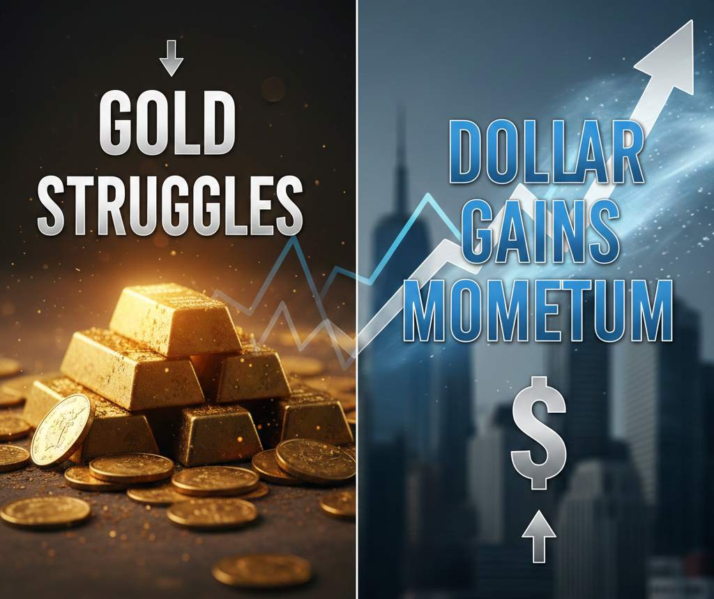 Why Gold Struggles When the Dollar Gains Momentum