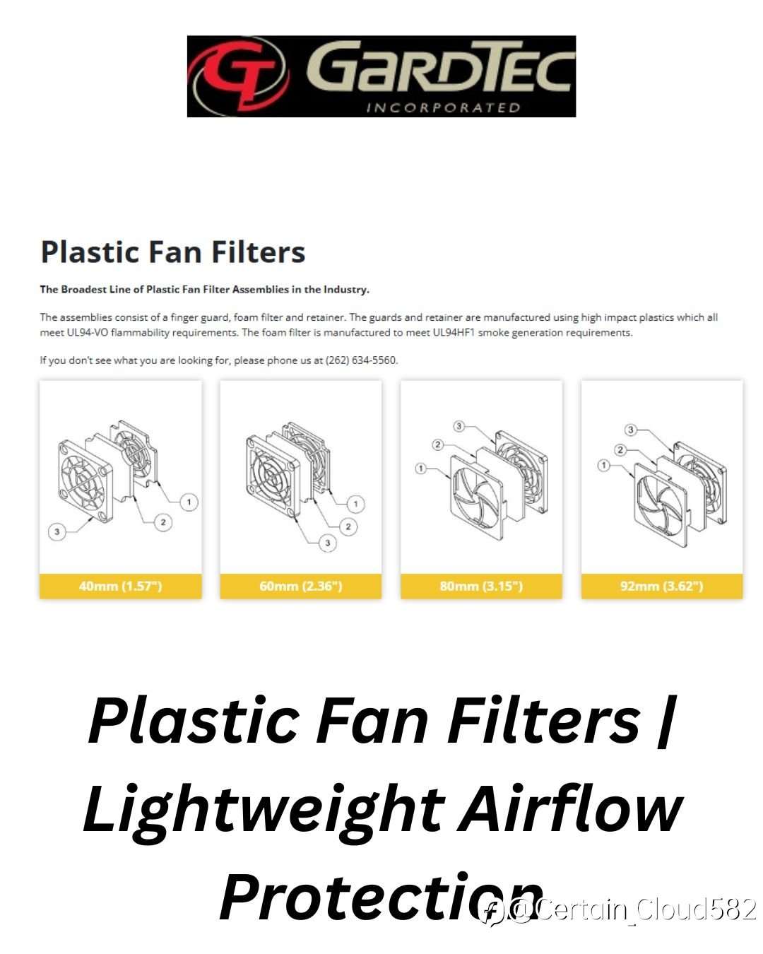 Why Plastic Fan Filters Are the Perfect Choice for OEM Systems