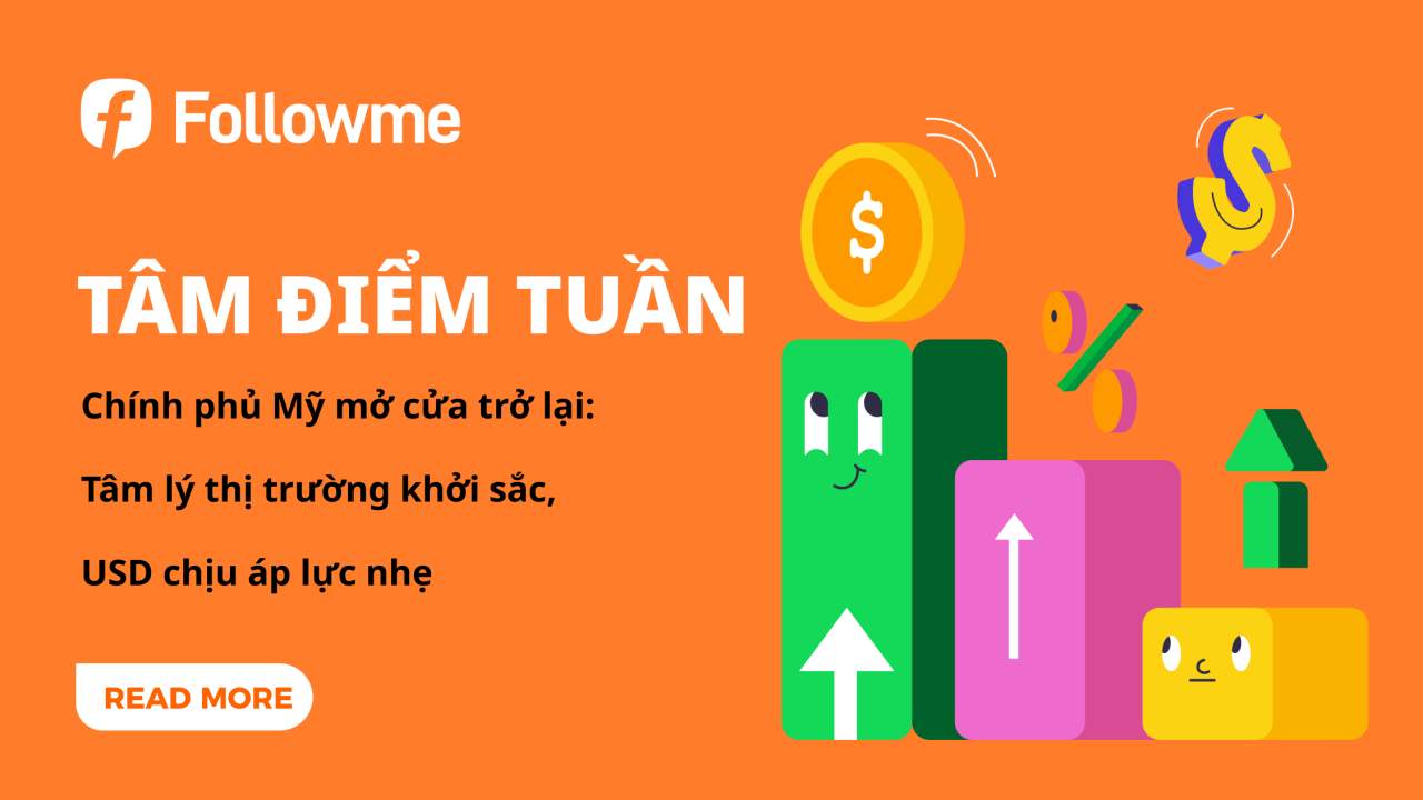 Chính phủ Mỹ mở cửa trở lại: Tâm lý thị trường khởi sắc, USD chịu áp lực nhẹ