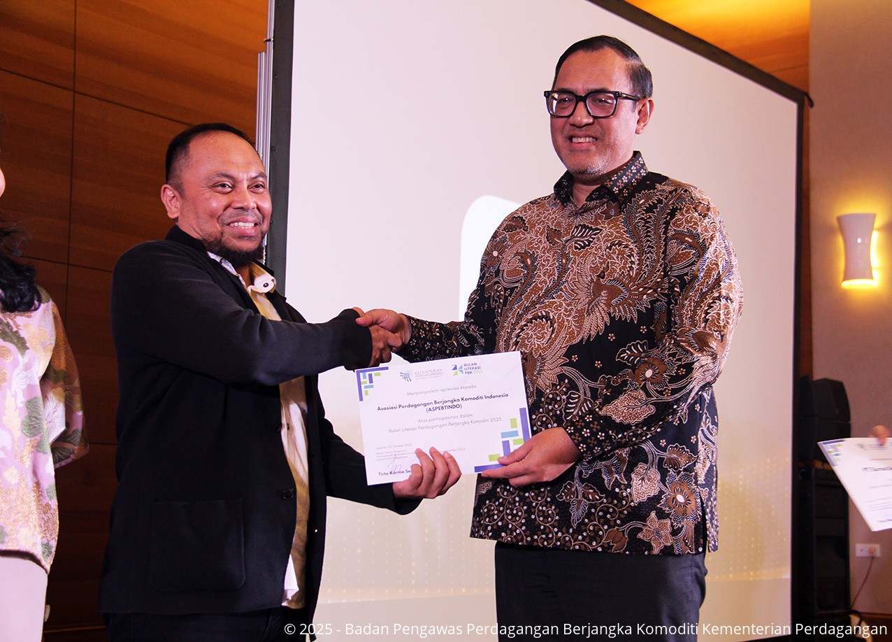 Bulan Literasi Perdagangan Berjangka Komoditi (PBK) Tahun 2025 Resmi Ditutup