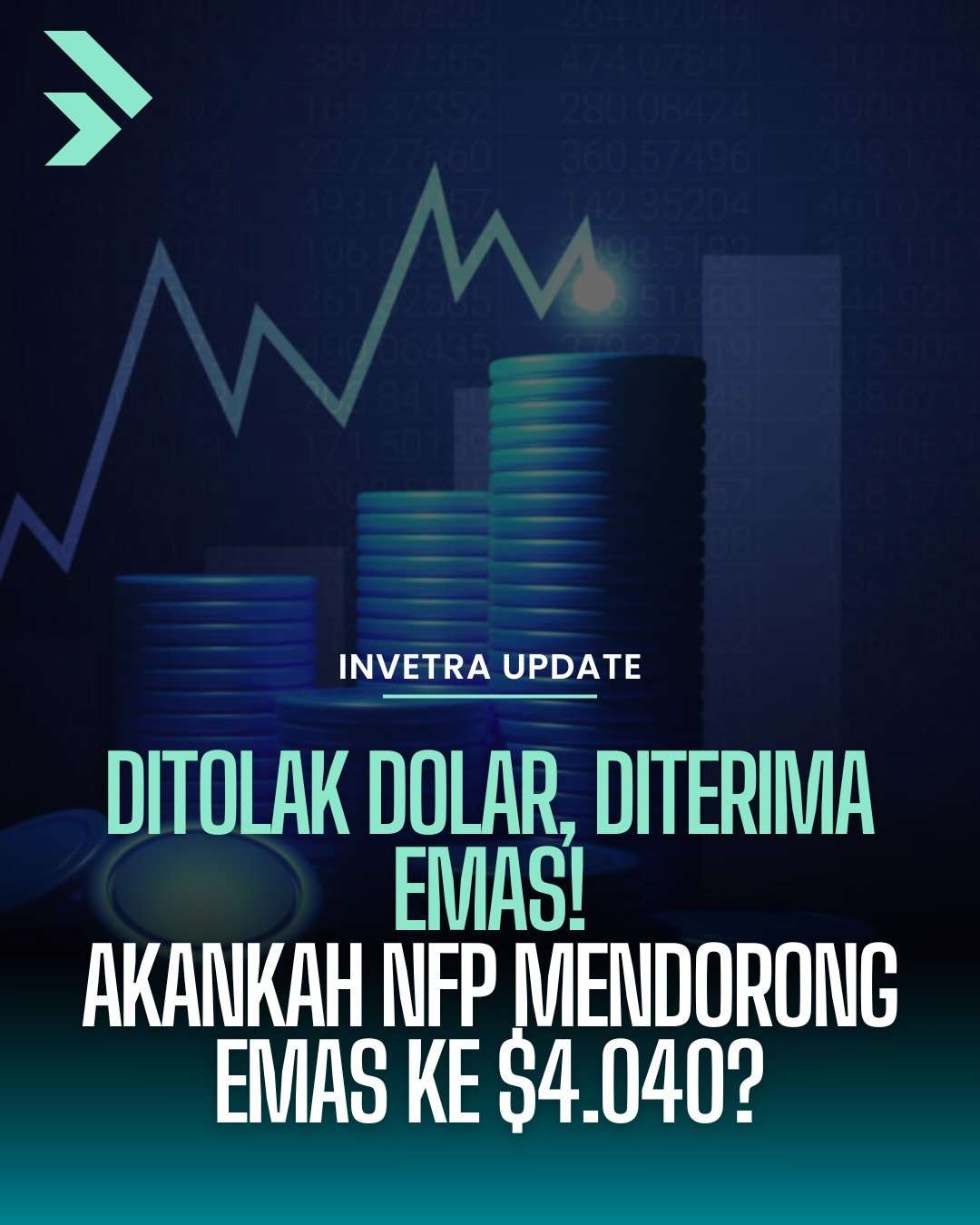 FINISH KUAT OKTOBER! 🏆 Emas Rebound dari Jurang, Tembus Kembali $4.000!