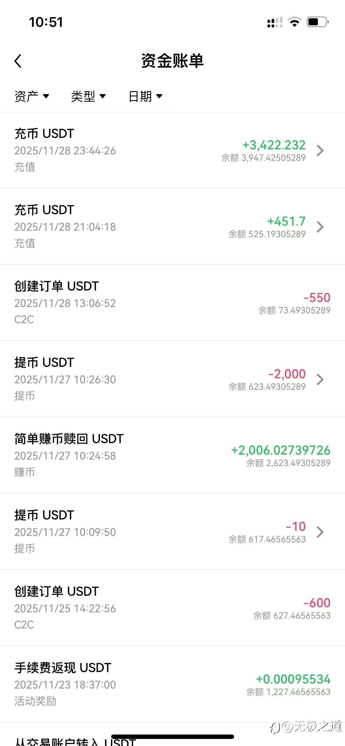 自营交易，第三账户第一次出金