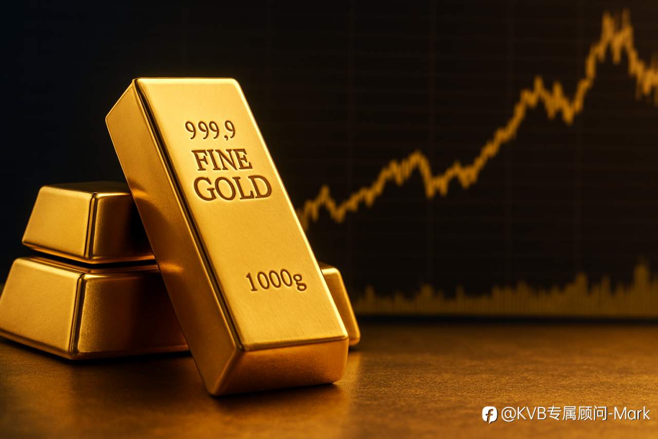 黄金徘徊在近两周高位附近