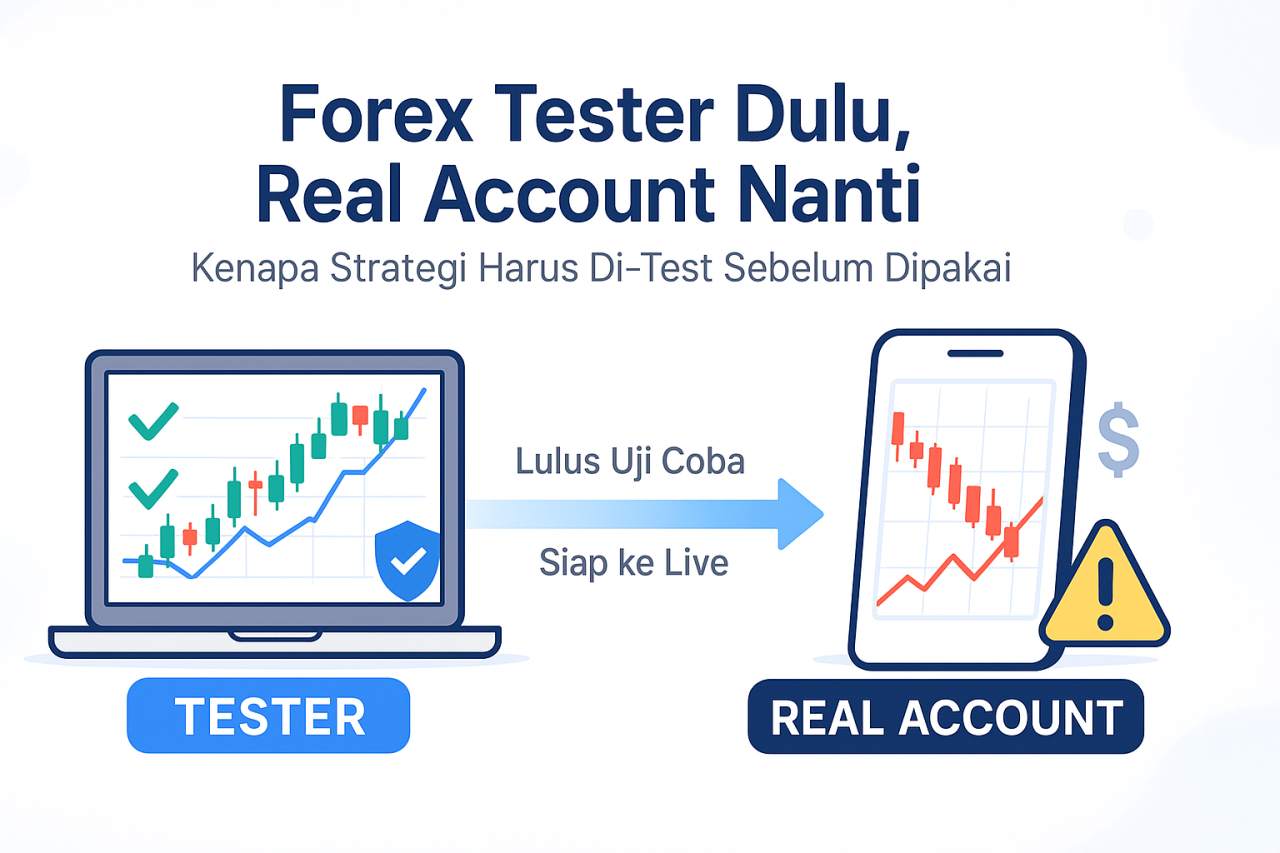 Forex Tester Dulu Real Account Nanti, Kenapa Strategi Harus Di-Test?