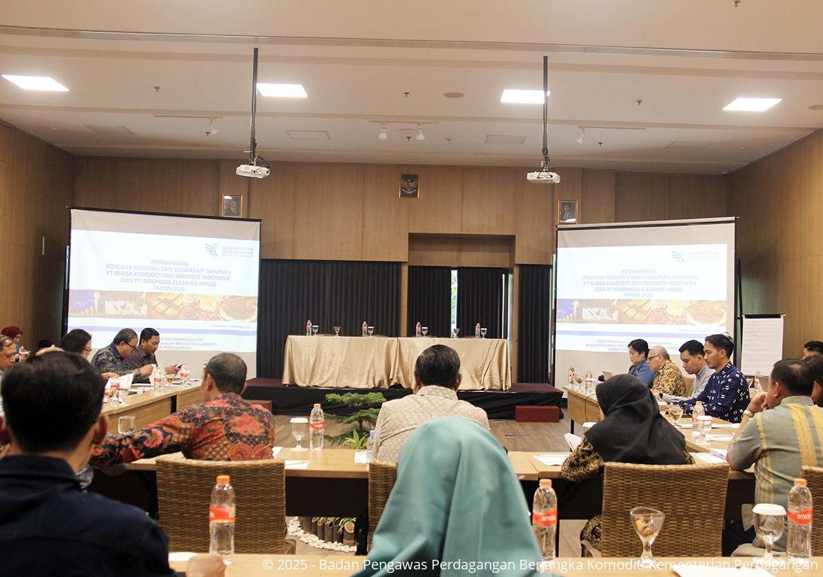 Bappebti dalam Rapat Pembahasan RKAT PT ICDX dan PT ICH Tahun 2026