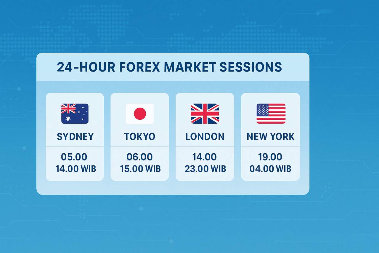 Trader Wajib Tahu! Ini Jam Trading Forex Indonesia Paling Menguntungkan!