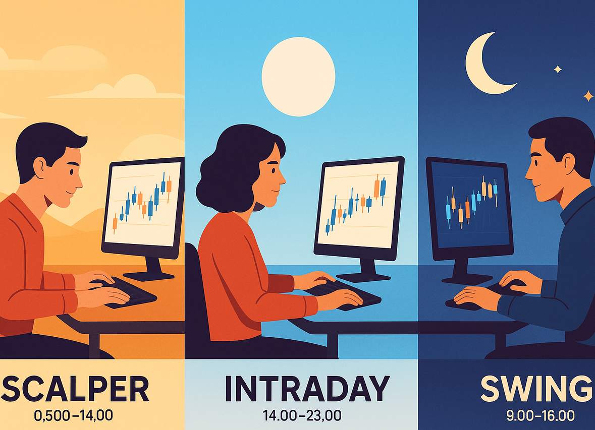 Trader Wajib Tahu! Ini Jam Trading Forex Indonesia Paling Menguntungkan!