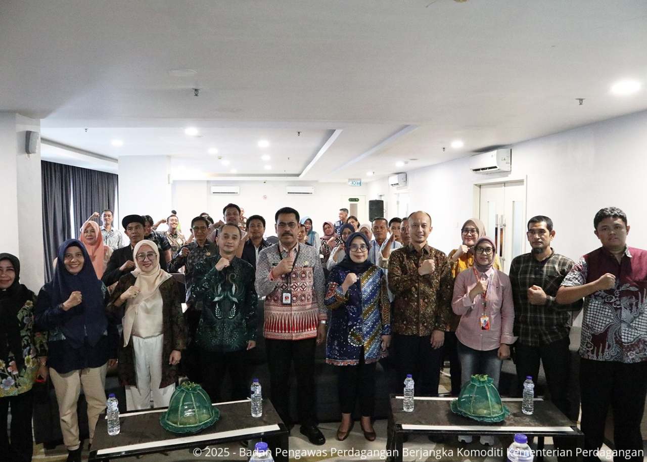 Perkuat Tata Niaga Komoditas, Bappebti Menyelenggarakan Bimbingan Teknis Pasar Lelang Komoditas di Makassar