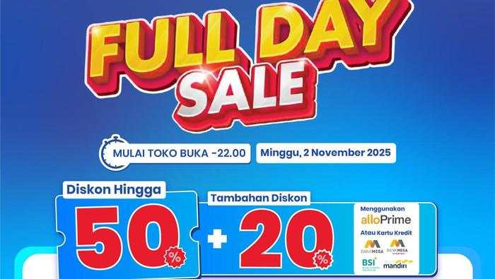 Sudah Gajian Nih! Besok Serbu Transmart Full Day Sale, Pesta Diskon 50% + 20%