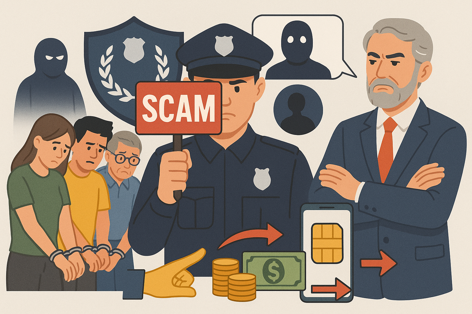 Scams can’t work at scale without “normal people”