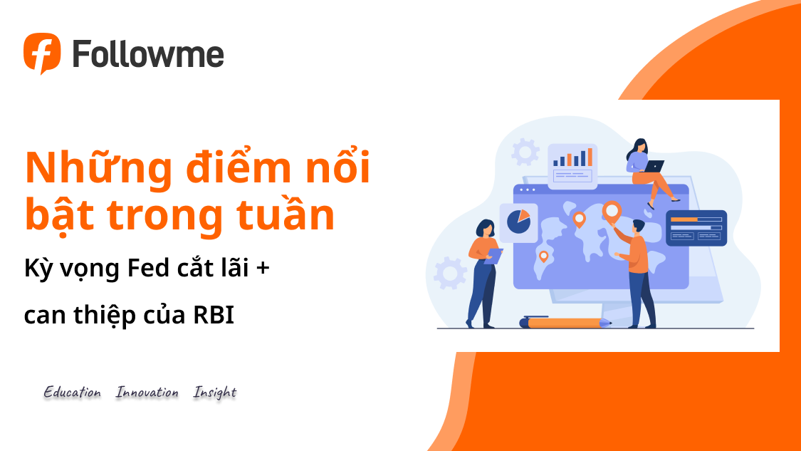 Kỳ vọng Fed cắt lãi + can thiệp của RBI: Tuần quyết định cho thị trường Forex
