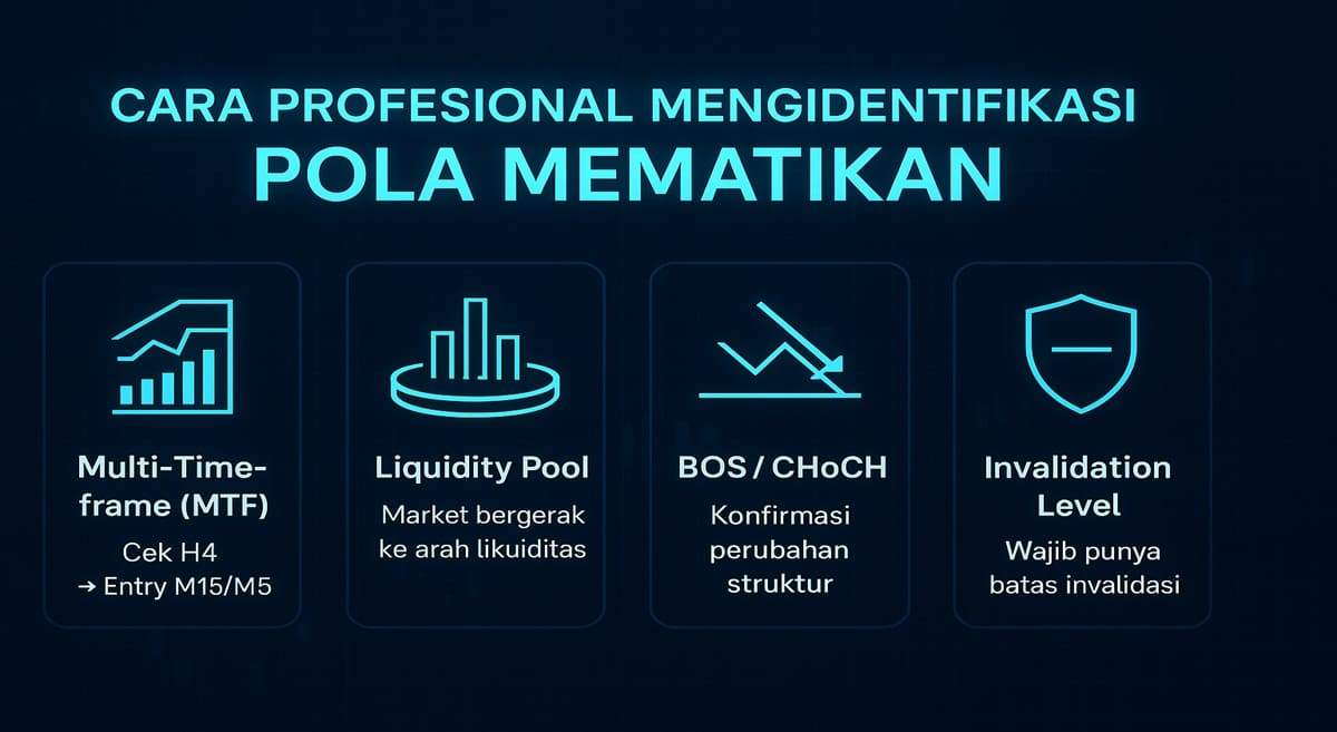 CHART PATTERN FOREX: POLA-POLA ‘DIAM-DIAM MEMATIKAN’ YANG MEMPENGARUHI ENTRY KAMU