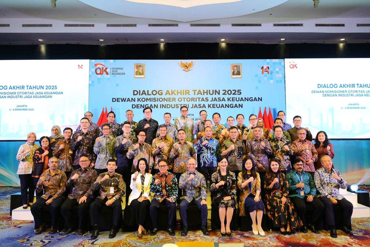 Siaran Pers: OJK Dorong Kontribusi Industri Jasa Keuangan Pada Program Pemerintah, Dialog Akhir Tahun OJK dengan Industri Jasa Keuangan