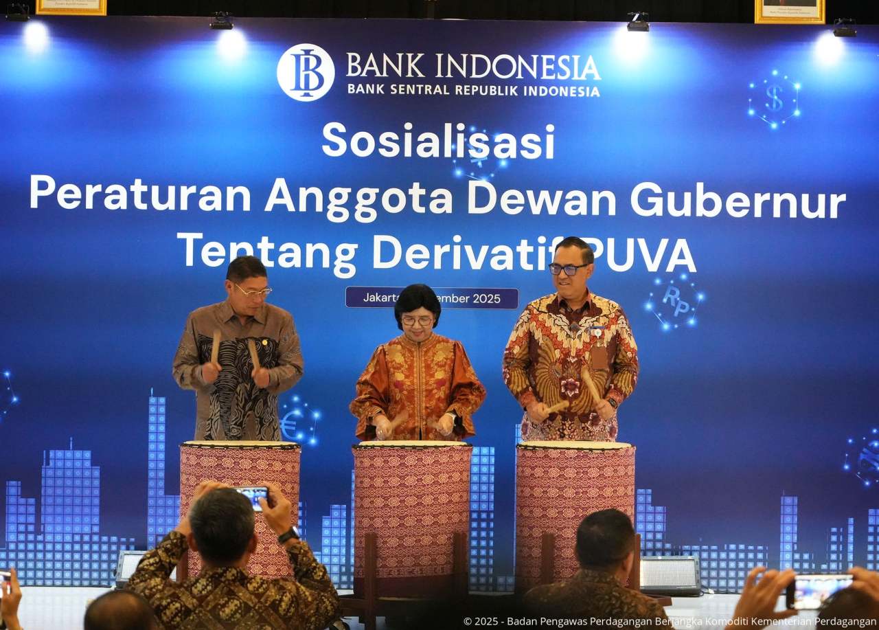 Bappebti dalam Sosialisasi Peraturan Anggota Dewan Gubernur tentang Derivatif Keuangan PUVA