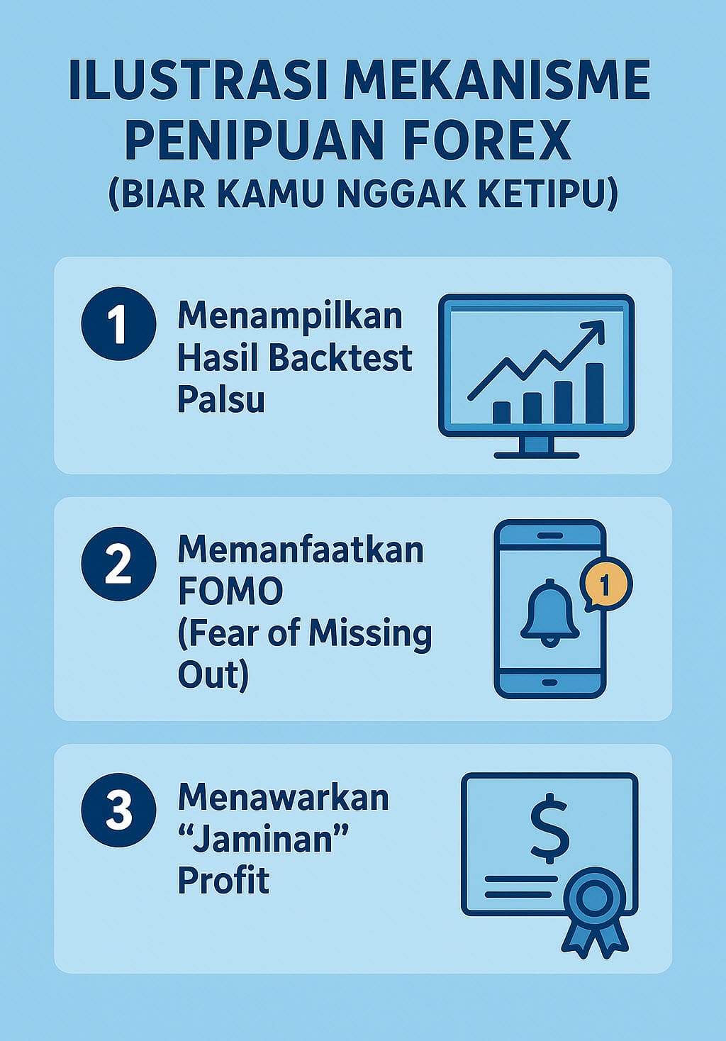 TRADER FOREX PENIPU: MODUS JANJI ‘TANPA LOSS’ YANG MENJEBAK TRADER PEMULA!
