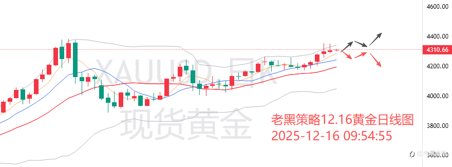 老黑策略：12.16外汇、黄金、原油分析策略