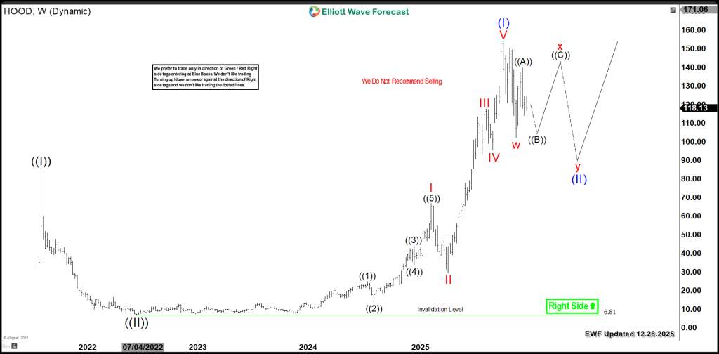 Robinhood (HOOD): Can It Dip Below $100 Before New Highs?