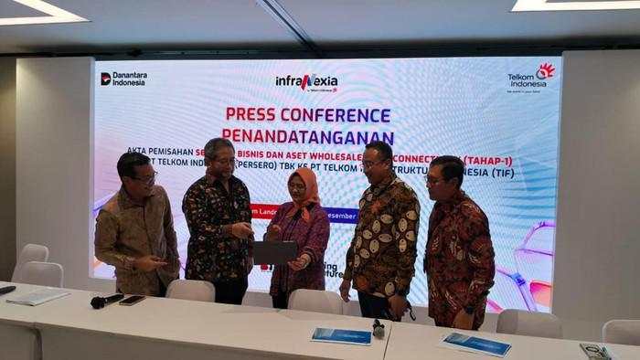 Telkom Resmi Lepas Bisnis dan Aset Rp 90 T ke InfraNexia
